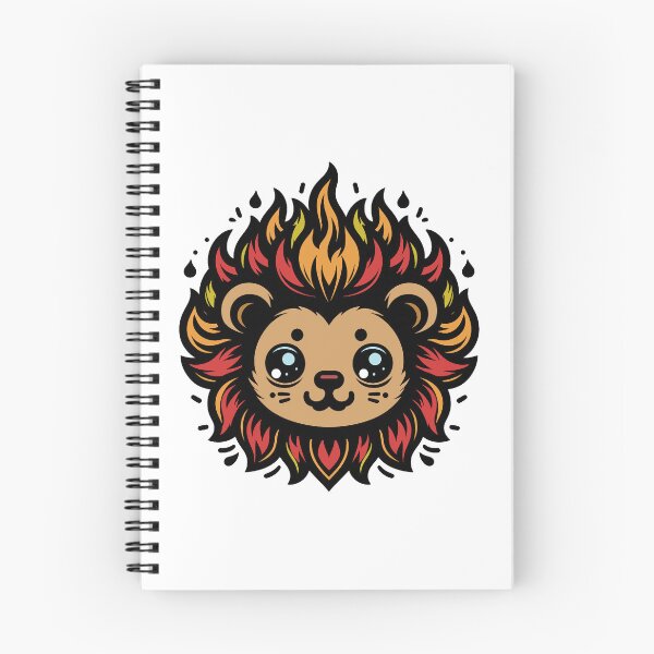 Item preview, Fire little lion designed and sold by AdamMuranski.