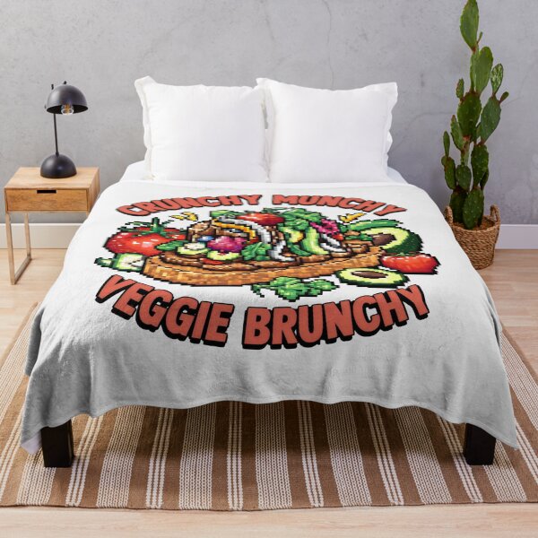 Item preview, Wholesome Veggie Brunch Pixel Art - Tofu Scramble, Avocado Toast & More! designed and sold by BNCH44.