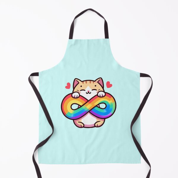 Artikelvorschau, Regenbogen-Unendlichkeits-Katzenumarmung entworfen und verkauft von Vkinsify.