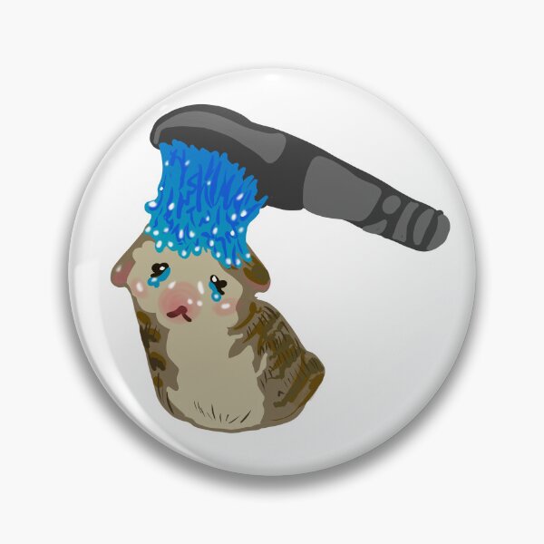 Item preview, A little cat is crying in the shower designed and sold by kextr.