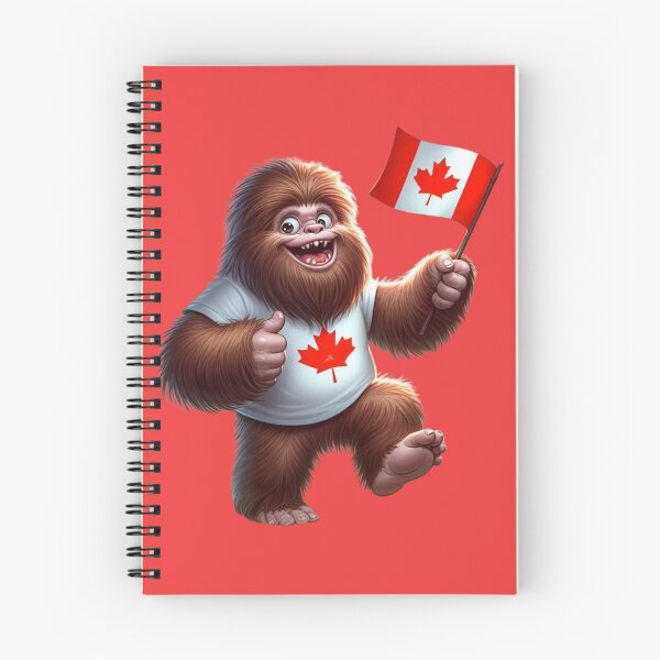 Item preview, CANADA DAY BIGFOOT designed and sold by BIGFOOT ENCOUNTERS NARRATED.