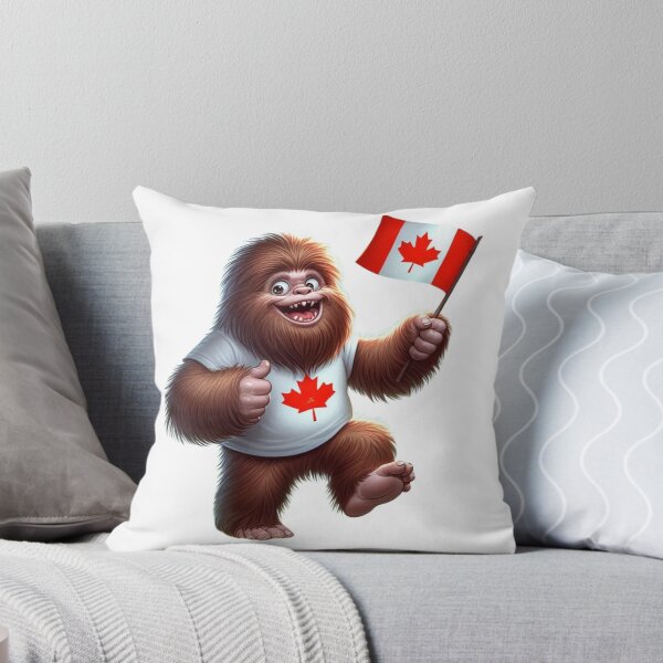 Item preview, CANADA DAY BIGFOOT designed and sold by BIGFOOT ENCOUNTERS NARRATED.