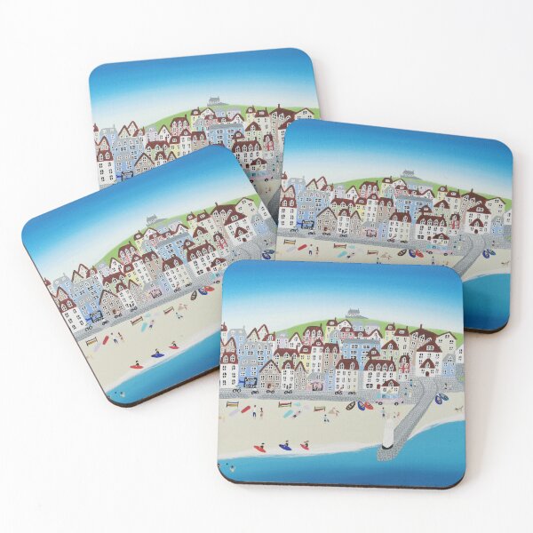 Item preview, Beautiful Summer in St Ives designed and sold by ElisaTruemanArt.