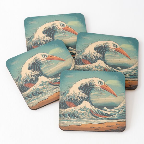 Item preview, Stork wave designed and sold by mouhamii⭐⭐(98k).