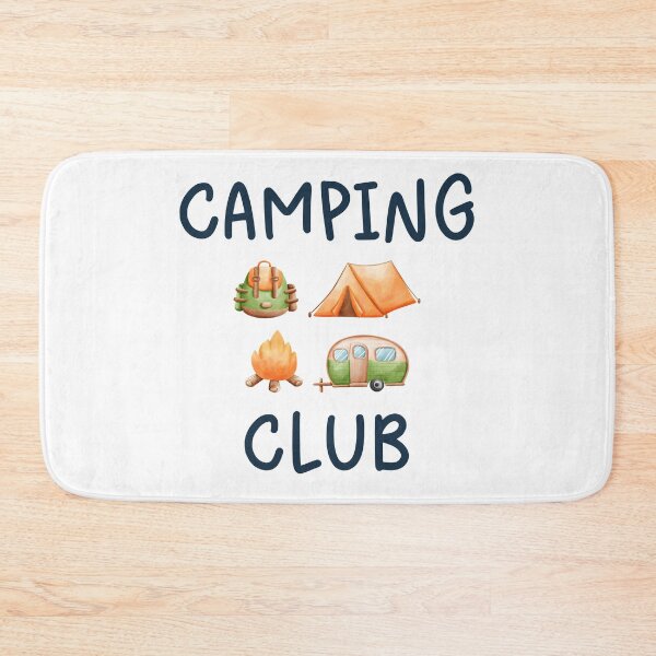 Item preview, Camping Club - campfire, camping tent, camping trailer, backpack designed and sold by TasimaDesign.