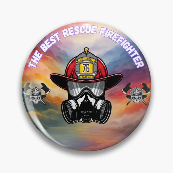 Item preview, Best multicolor rescue firefighter designed and sold by Omarupattern51.