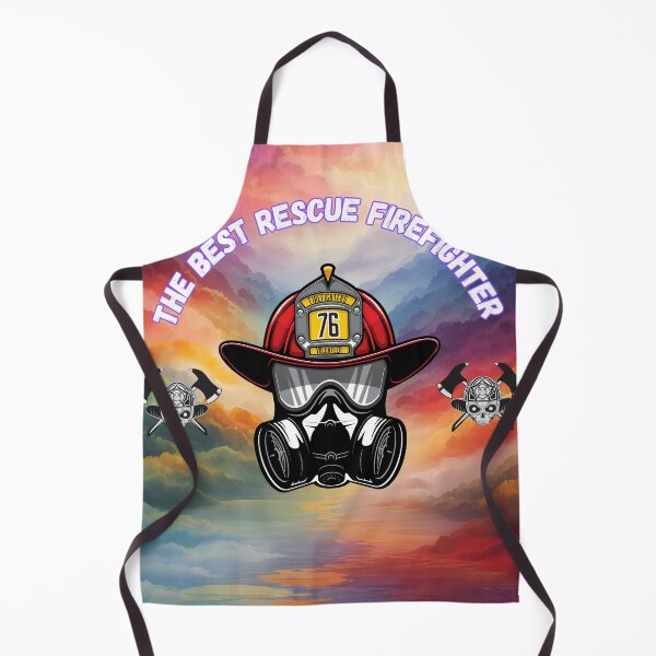 Item preview, Best multicolor rescue firefighter designed and sold by Omarupattern51.