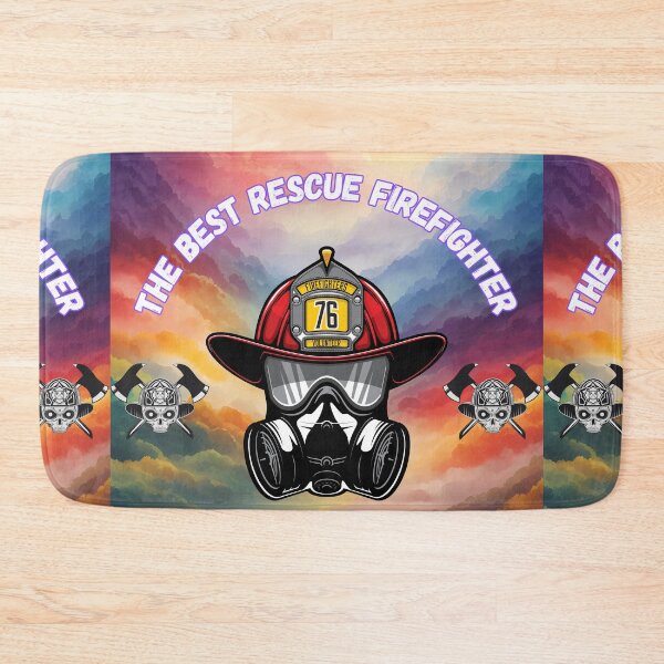 Item preview, Best multicolor rescue firefighter designed and sold by Omarupattern51.