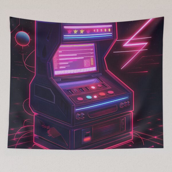 Item preview, Retro Arcade Designs designed and sold by nomiraclehere.