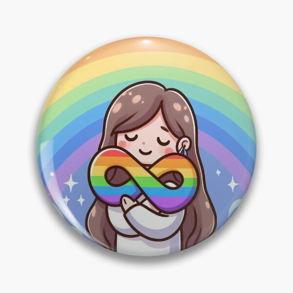 Item preview, Rainbow Infinity Hug designed and sold by Vkinsify.