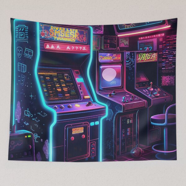 Item preview, Retro Arcade Designs designed and sold by nomiraclehere.