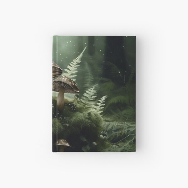 Vista previa del artículo con la obra «¡El bosque de hongos, helechos y musgo en abundancia!», diseñado y vendido por AliceandtheBird.