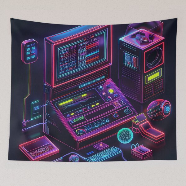 Item preview, Retro Arcade Designs designed and sold by nomiraclehere.