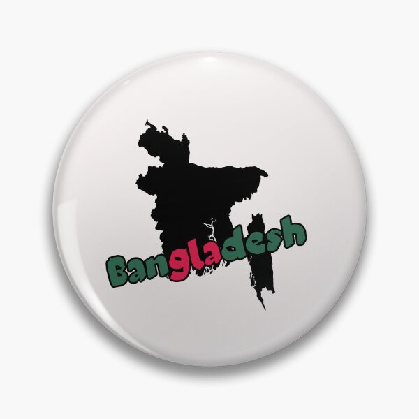 Item preview, Bangladesh Flag Map designed and sold by AnimalsDH305.