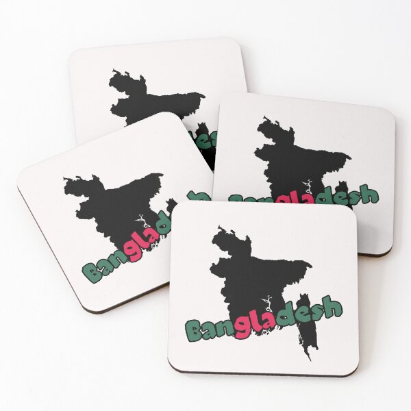 Item preview, Bangladesh Flag Map designed and sold by AnimalsDH305.