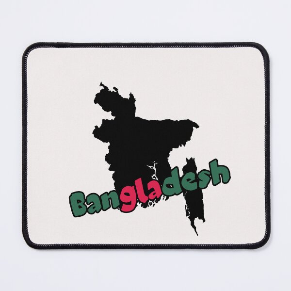 Item preview, Bangladesh Flag Map designed and sold by AnimalsDH305.