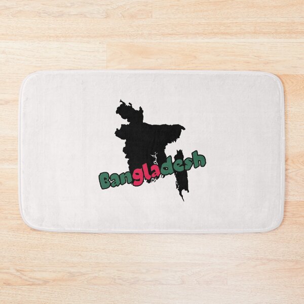 Item preview, Bangladesh Flag Map designed and sold by AnimalsDH305.