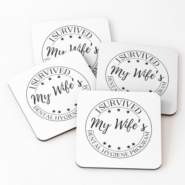 Item preview, Funny Husband I Survived My Wife's Dental Hygiene Program designed and sold by lucimillershop.