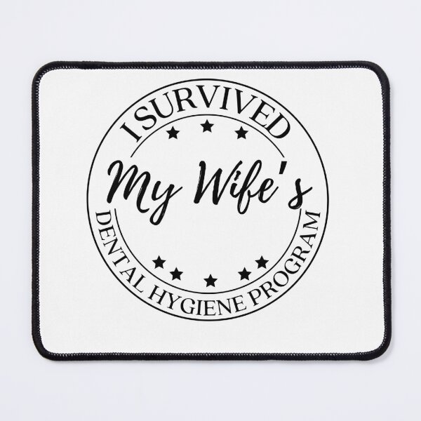 Item preview, Funny Husband I Survived My Wife's Dental Hygiene Program designed and sold by lucimillershop.