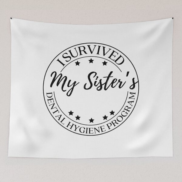 Item preview, Funny Brother I Survived My Sister's Dental Hygiene Program designed and sold by lucimillershop.