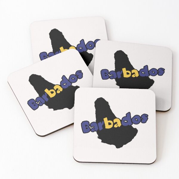 Item preview, Barbados Flag Map designed and sold by AnimalsDH305.