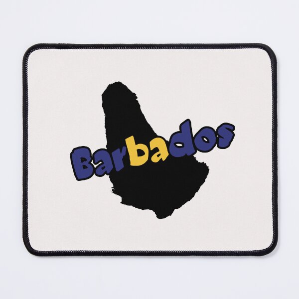 Item preview, Barbados Flag Map designed and sold by AnimalsDH305.