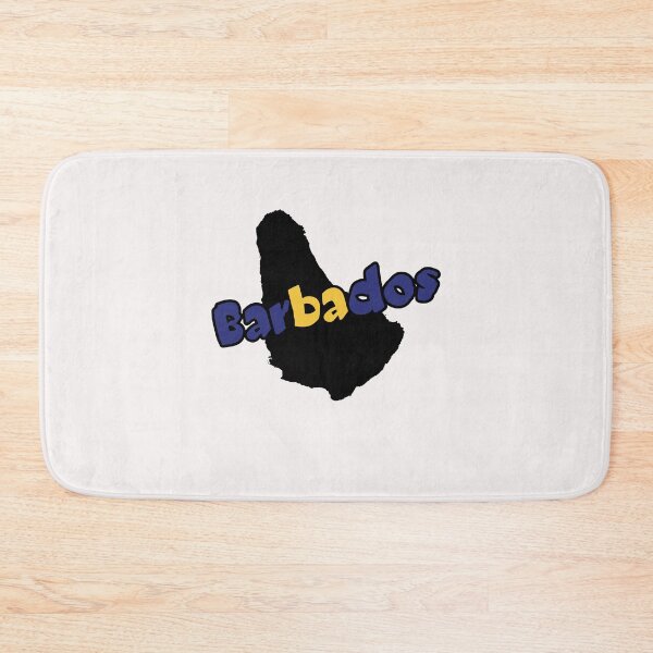 Item preview, Barbados Flag Map designed and sold by AnimalsDH305.