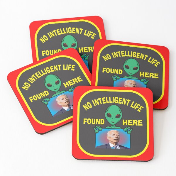 Item preview, No Intelligent Life - Alien from  Outer Space & Biden designed and sold by dhajr.