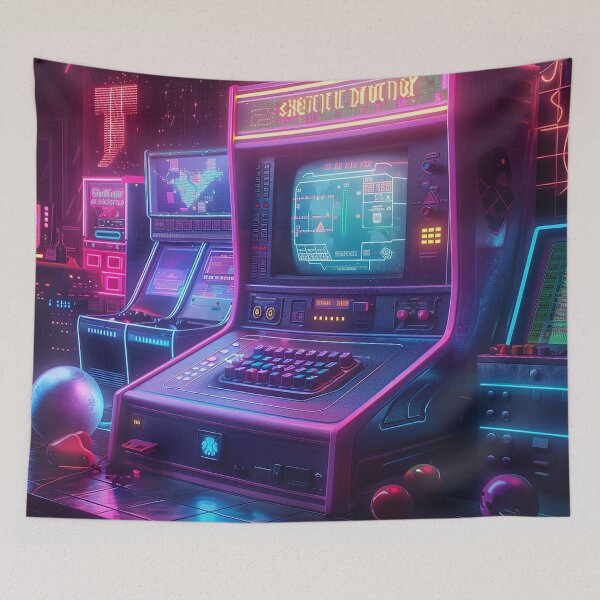 Item preview, Retro Arcade Designs designed and sold by nomiraclehere.