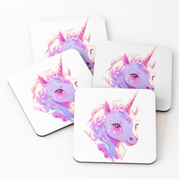 Item preview, Cute pink unicorn  designed and sold by LevCreates.