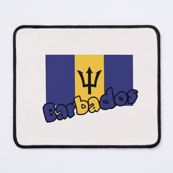 Item preview, Barbados Flag Map designed and sold by AnimalsDH305.