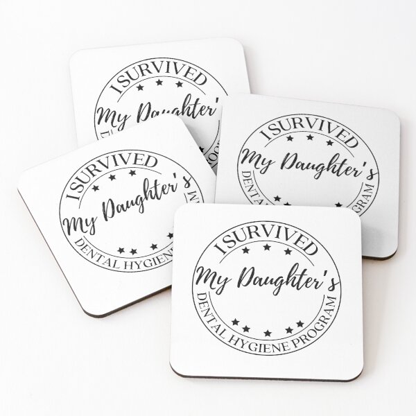Item preview, Funny Parents I Survived My Daughter's Dental Hygiene School designed and sold by lucimillershop.