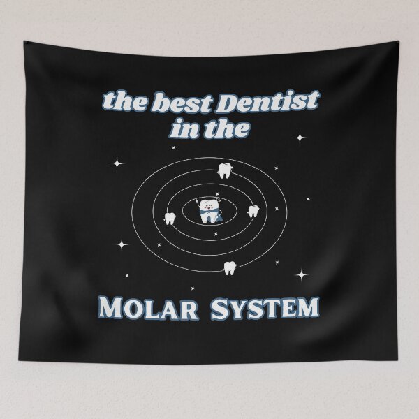 Item preview, Funny Dental Best Dentist In The Molar System Dentistry designed and sold by lucimillershop.