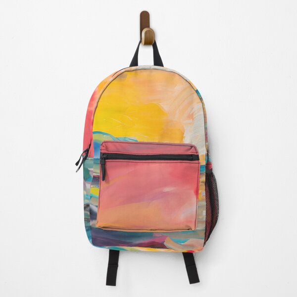 Item preview, Colorful Munch Inspired Ocean Sunset designed and sold by StephanieLZ.