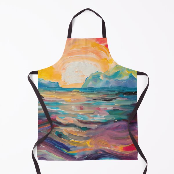 Item preview, Colorful Munch Inspired Ocean Sunset designed and sold by StephanieLZ.
