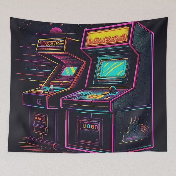 Item preview, Retro Arcade Designs designed and sold by nomiraclehere.