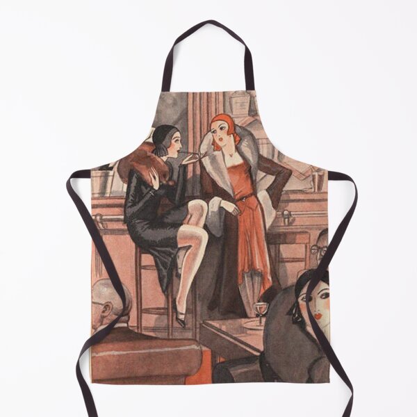 Artikelvorschau, Vintage 1920s Ladies fashion illustration art entworfen und verkauft von Vintage Designs +.