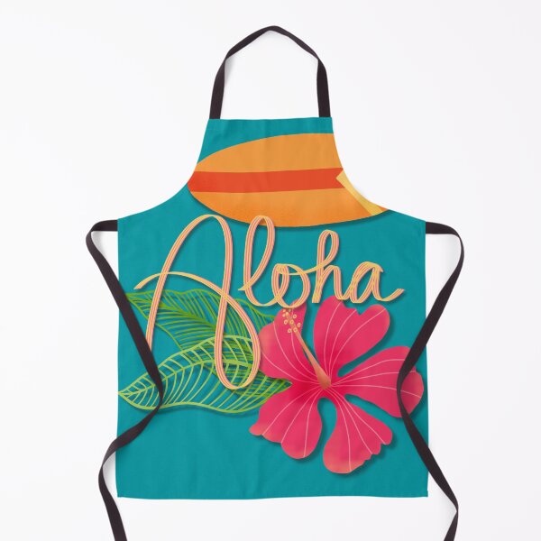 Item preview, Aloha Tropical Hand Lettering Illustration designed and sold by Valerie Englehart.