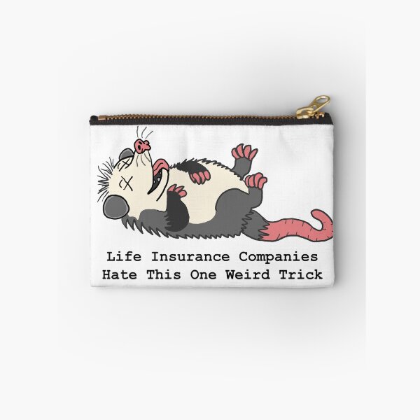 Item preview, Playing Possum: Life Insurance Companies Hate This One Weird Trick designed and sold by CoastalCaptures.