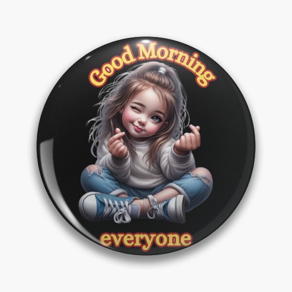 Item preview, “Good morning, everyone” designed and sold by CHRIST5000.