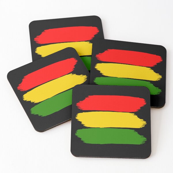 Artikelvorschau, Pinselstriche mit Rastafarben entworfen und verkauft von radikaldezignz.