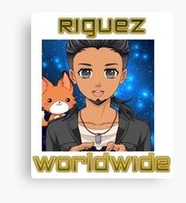 Riguez YouTube Logo WorldWide Canvas Print