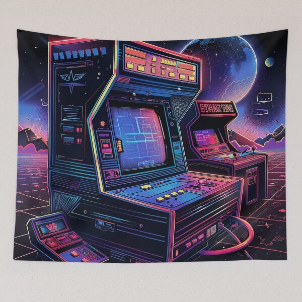 Item preview, Retro Arcade Designs designed and sold by nomiraclehere.