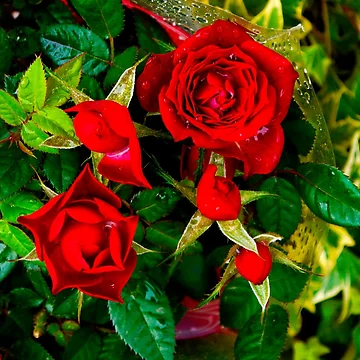 Artwork thumbnail, Red Roses by thechronicsloth