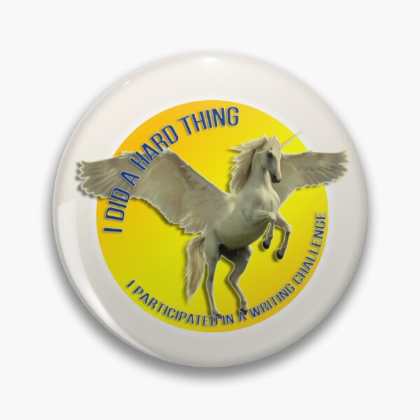 Item preview, "I Did a Hard Thing...." Unicorn-Pegasus designed and sold by RWR by EH Merch.