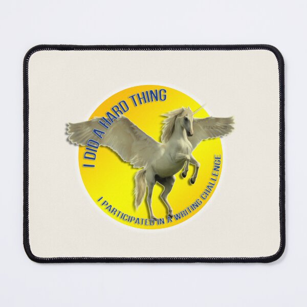 Item preview, "I Did a Hard Thing...." Unicorn-Pegasus designed and sold by RWR by EH Merch.