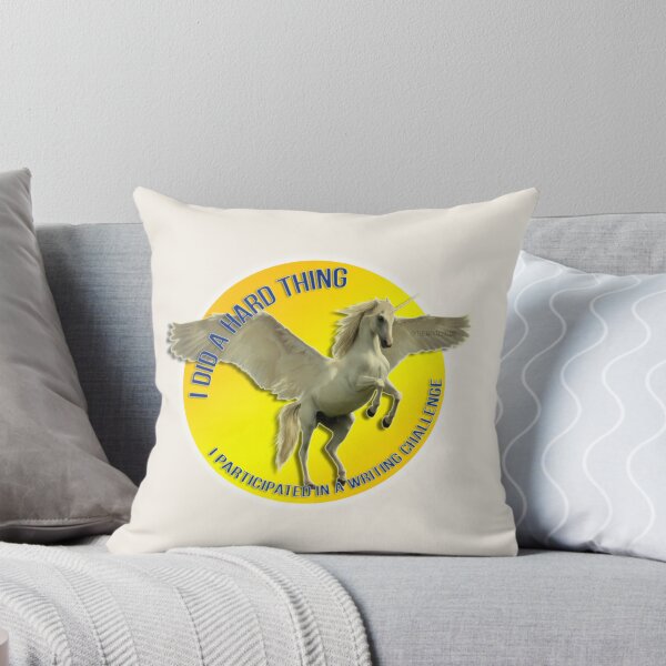 Item preview, "I Did a Hard Thing...." Unicorn-Pegasus designed and sold by RWR by EH Merch.