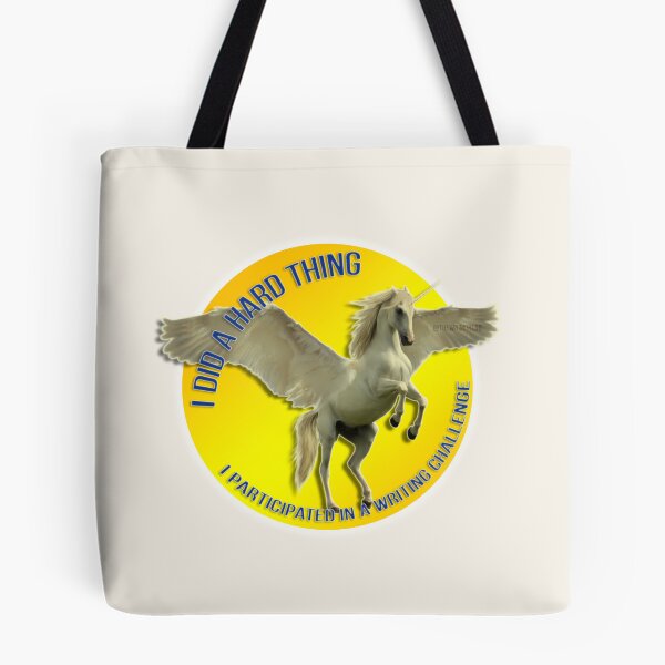 Item preview, "I Did a Hard Thing...." Unicorn-Pegasus designed and sold by RWR by EH Merch.