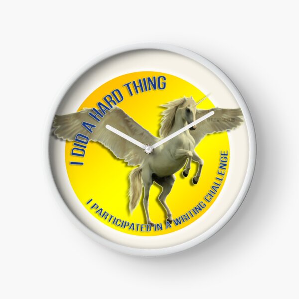 Item preview, "I Did a Hard Thing...." Unicorn-Pegasus designed and sold by RWR by EH Merch.