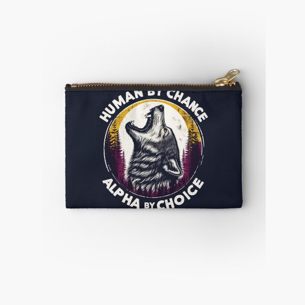 Item preview, Human By Chance Alpha By Choice Retro Vintage designed and sold by TomFrontierArt.
